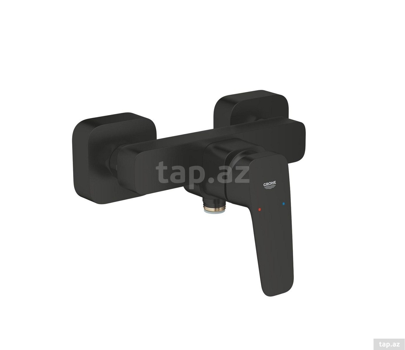 GROHE Cubeo 1018242430 Matte Black Təkqollu duş qarışdırıcısı 1/2" — 1