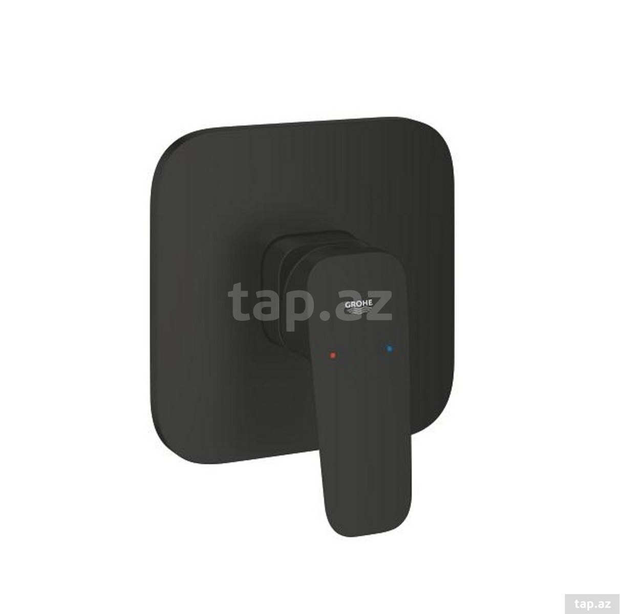 GROHE Cubeo 1017772430 – SmartBox üçün gizli duş qarışdırıcısı, Matte Black — 1