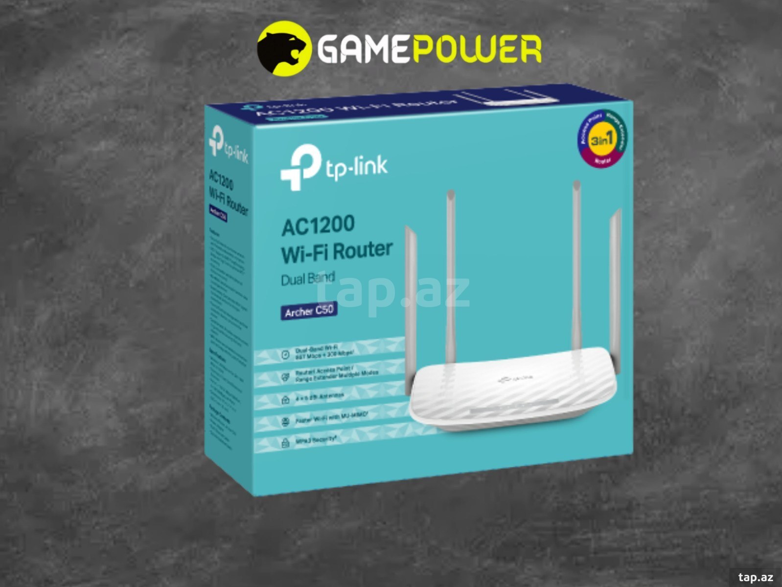 Router TP-Link Archer C50 AC1200