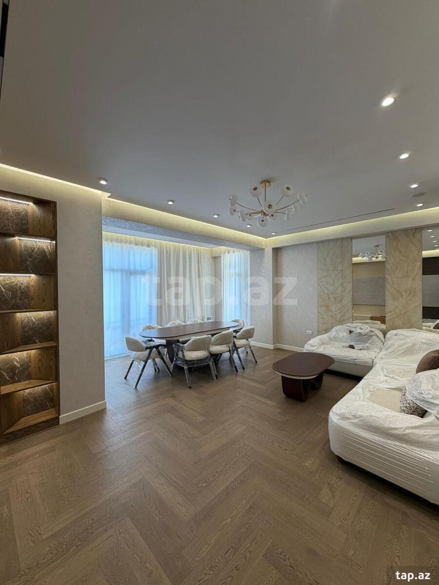 3-otaqlı yeni tikili kirayə verilir, Yasamal r., 166 m²