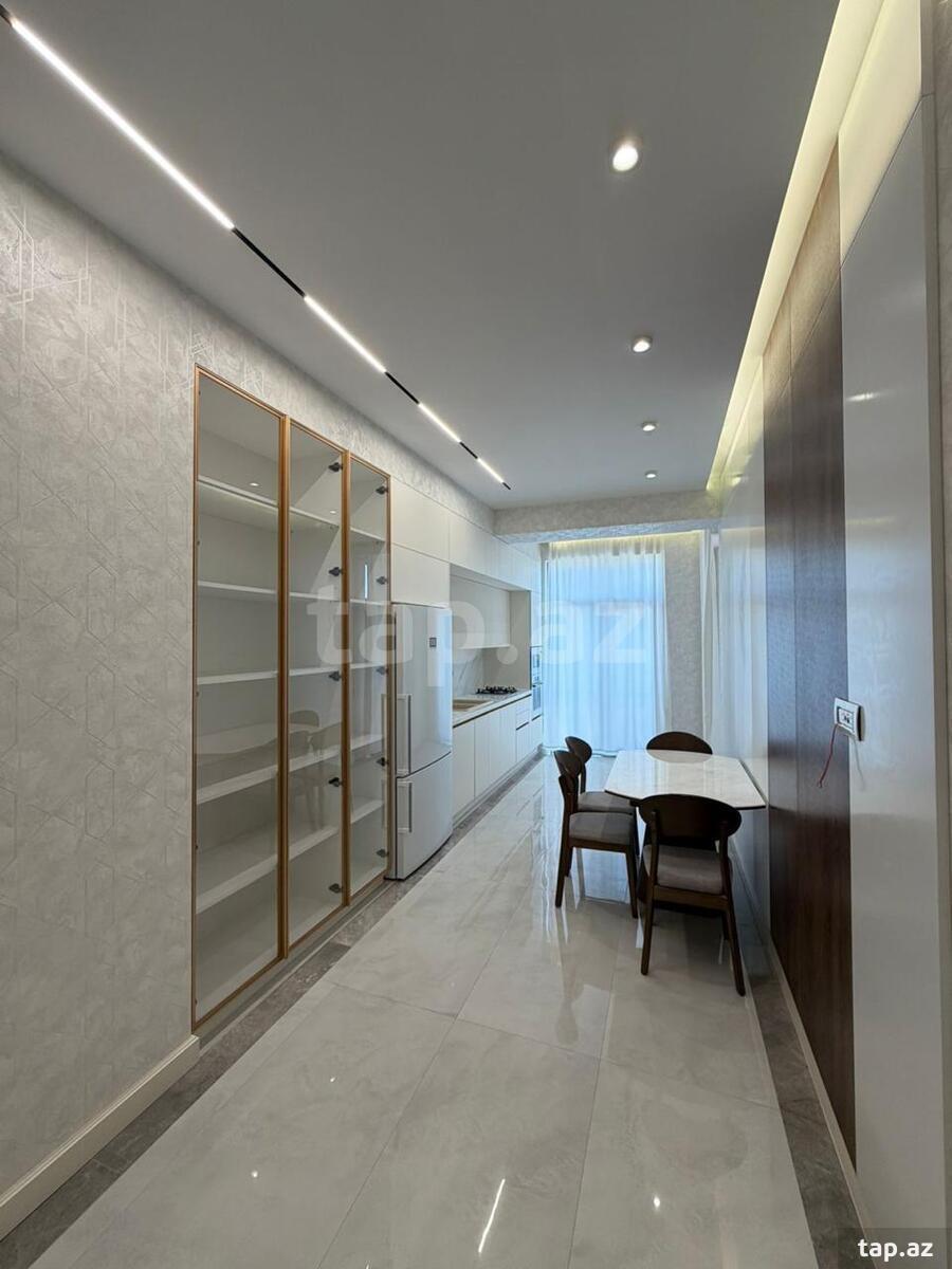 3-otaqlı yeni tikili kirayə verilir, Yasamal r., 166 m²