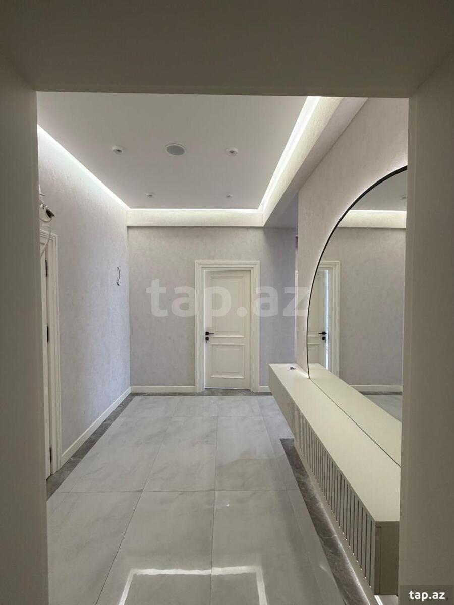 3-otaqlı yeni tikili kirayə verilir, Yasamal r., 166 m²
