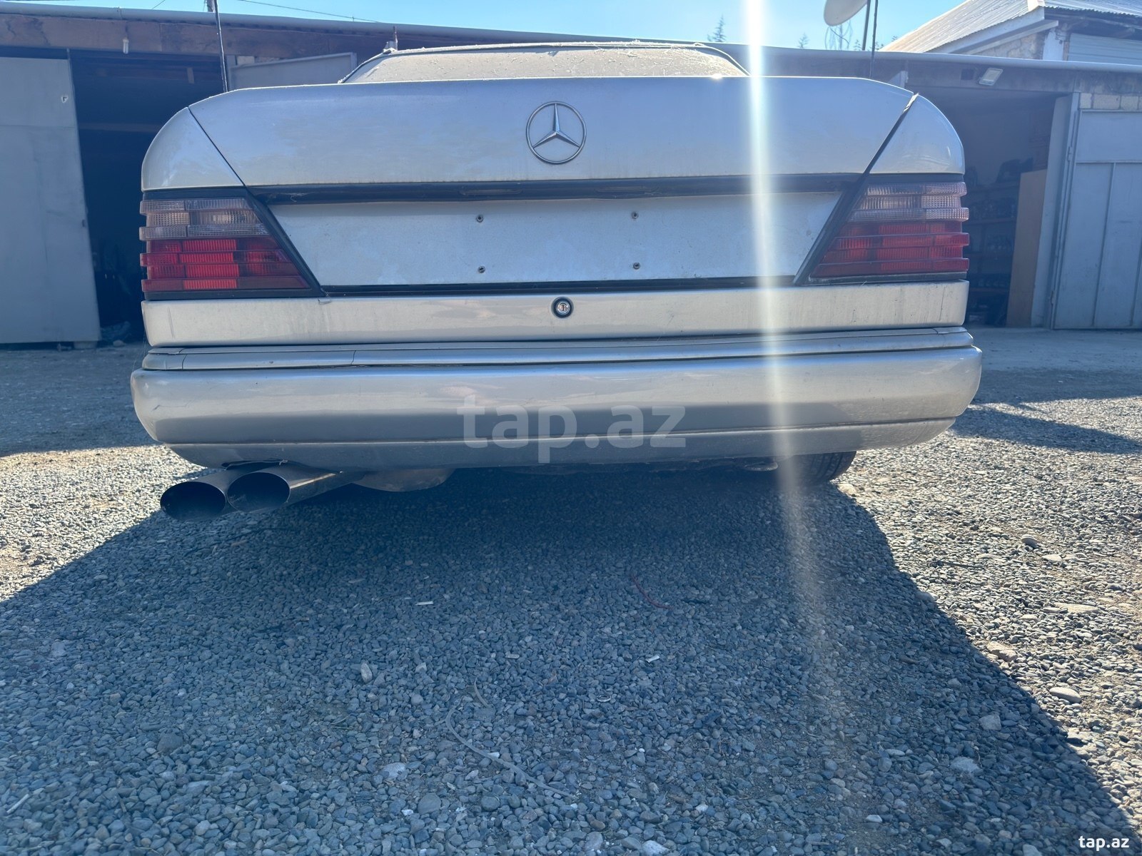 Mercedes W124 ön və arxa buferi