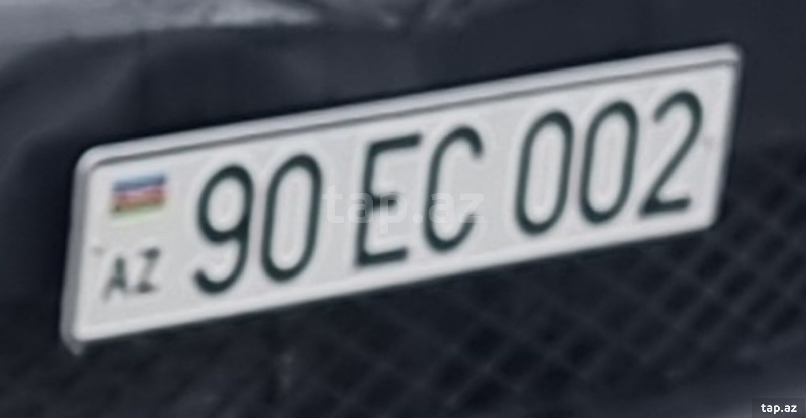 Avtomobil qeydiyyat nişanı - 90-EC-002