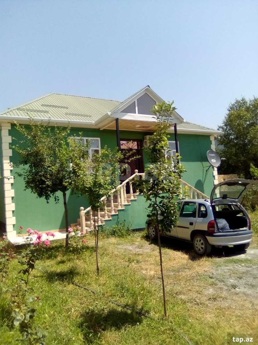 4 otaqlı həyət evi kirayə verilir, Qəbələ