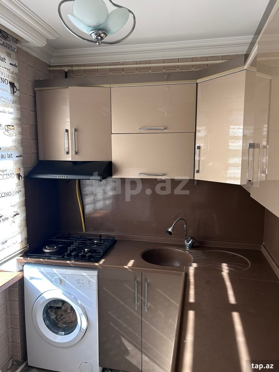 2-otaqlı mənzil kirayə verilir, Gəncə ş., 45 m²