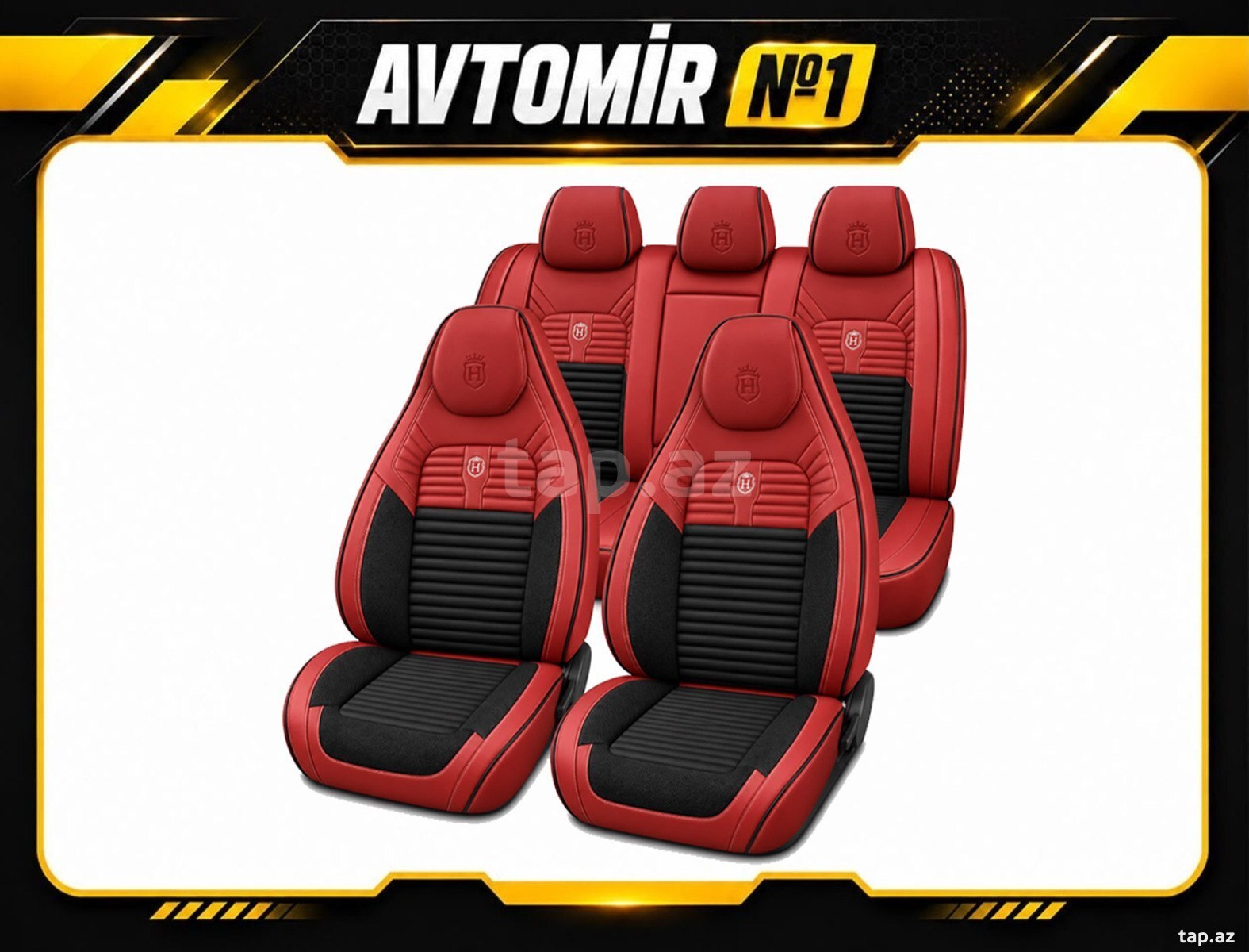 Avtomobil üçün oturacaq üzlüyü dəsti N01