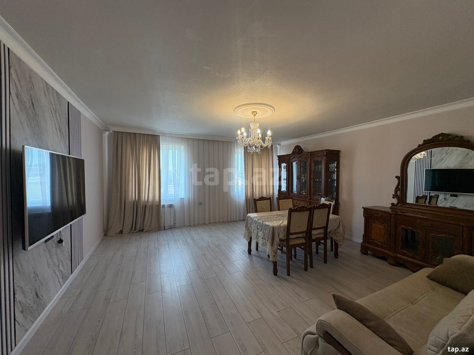4-otaqlı mənzil, Gəncə ş., 90 m²