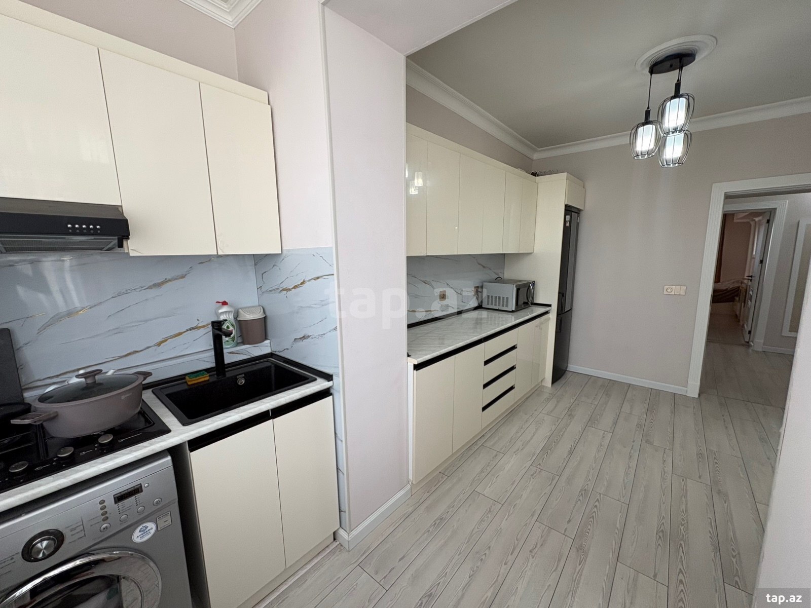 4-otaqlı mənzil, Gəncə ş., 90 m²