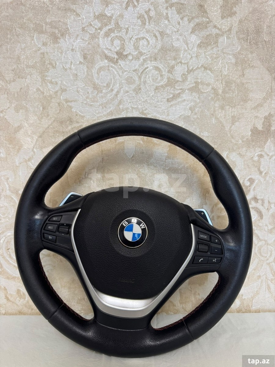 BMW F30 radiator barmaqlığı, farası və sükanı