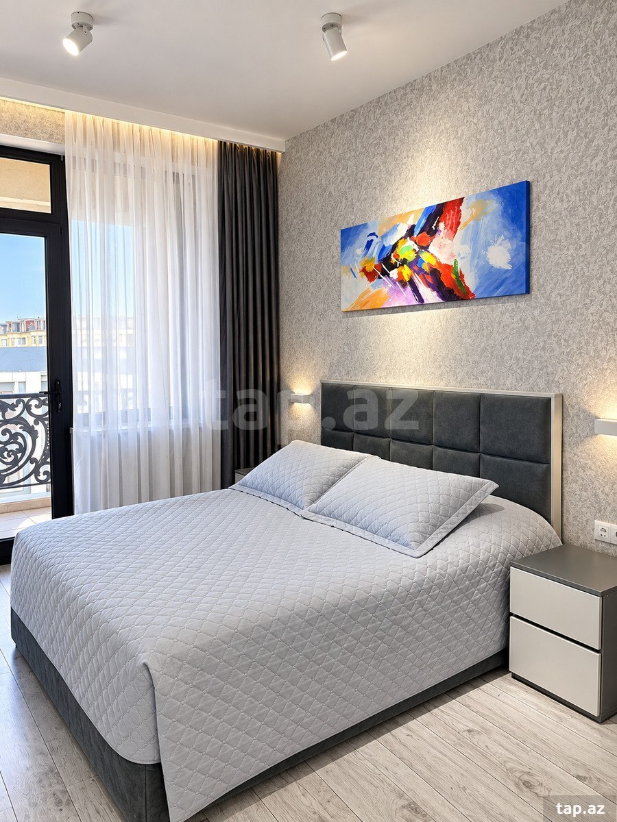 2-otaqlı yeni tikili, N. Nərimanov m., 62 m²