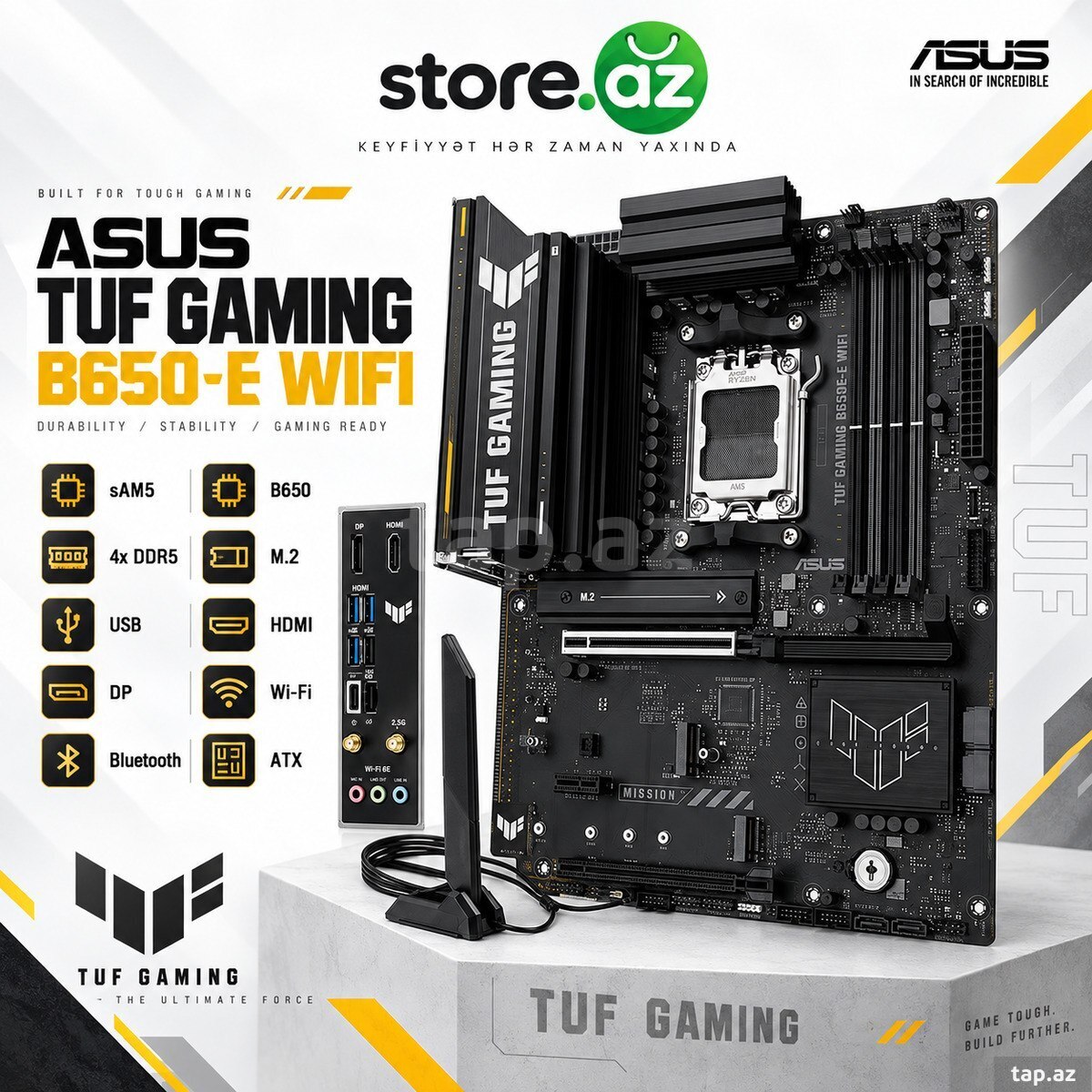 ASUS TUF GAMING B650-E WIFI Motherboard
