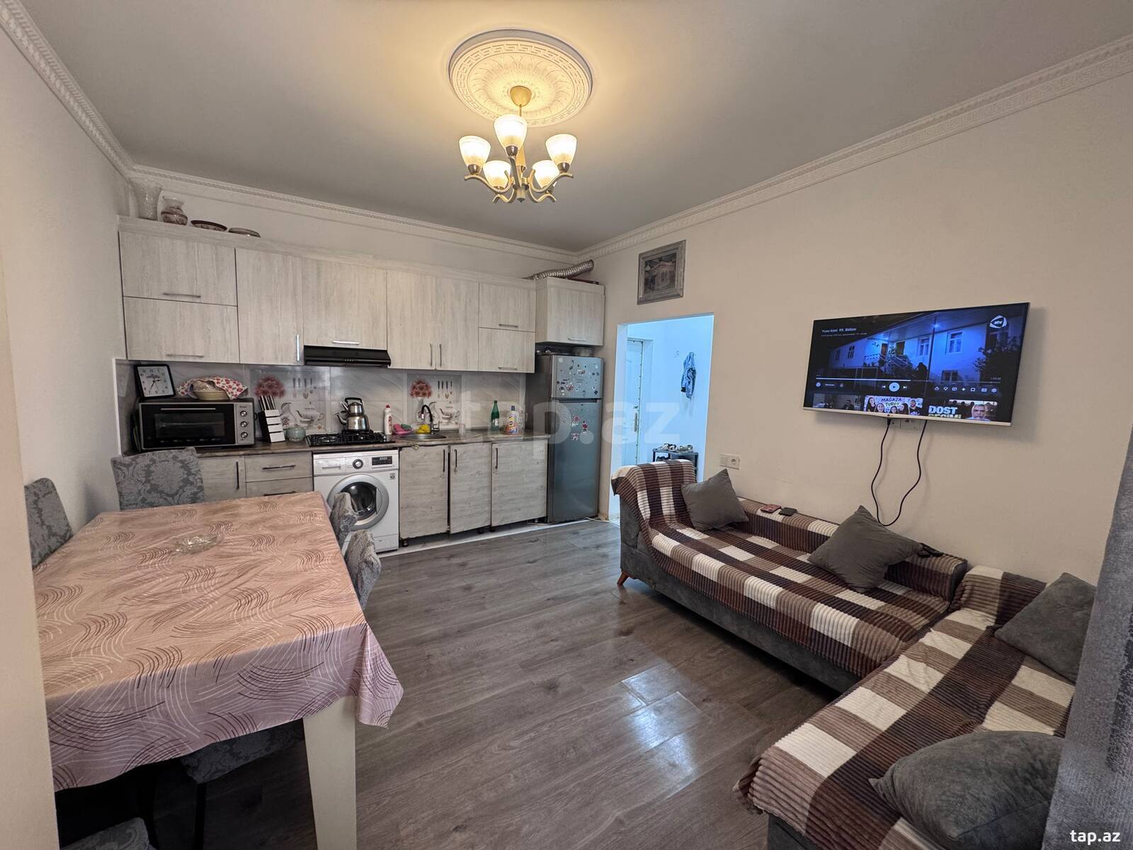2-otaqlı yeni tikili, Xırdalan ş., 37 m²