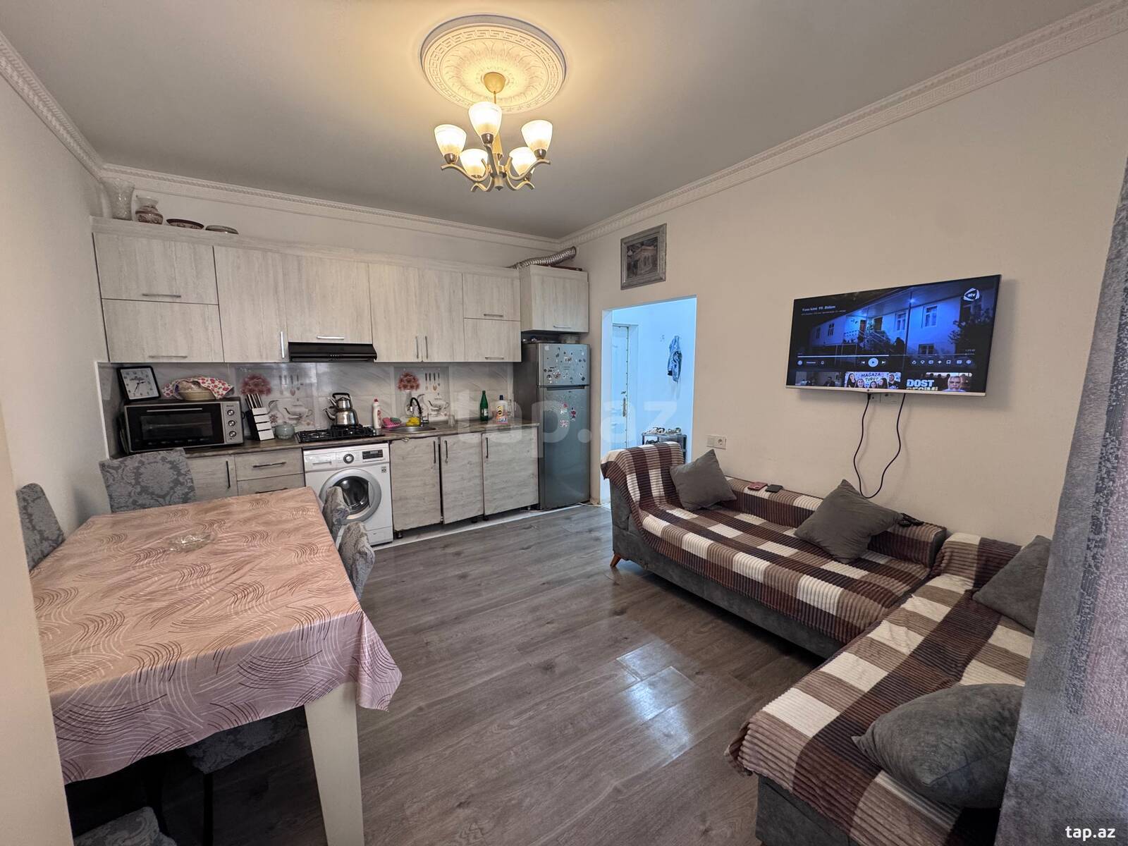2-otaqlı yeni tikili, Xırdalan ş., 37 m²