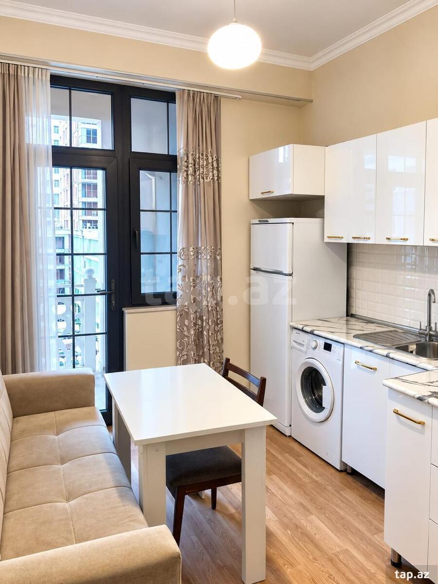 1-otaqlı yeni tikili, Nərimanov m., 44 m²