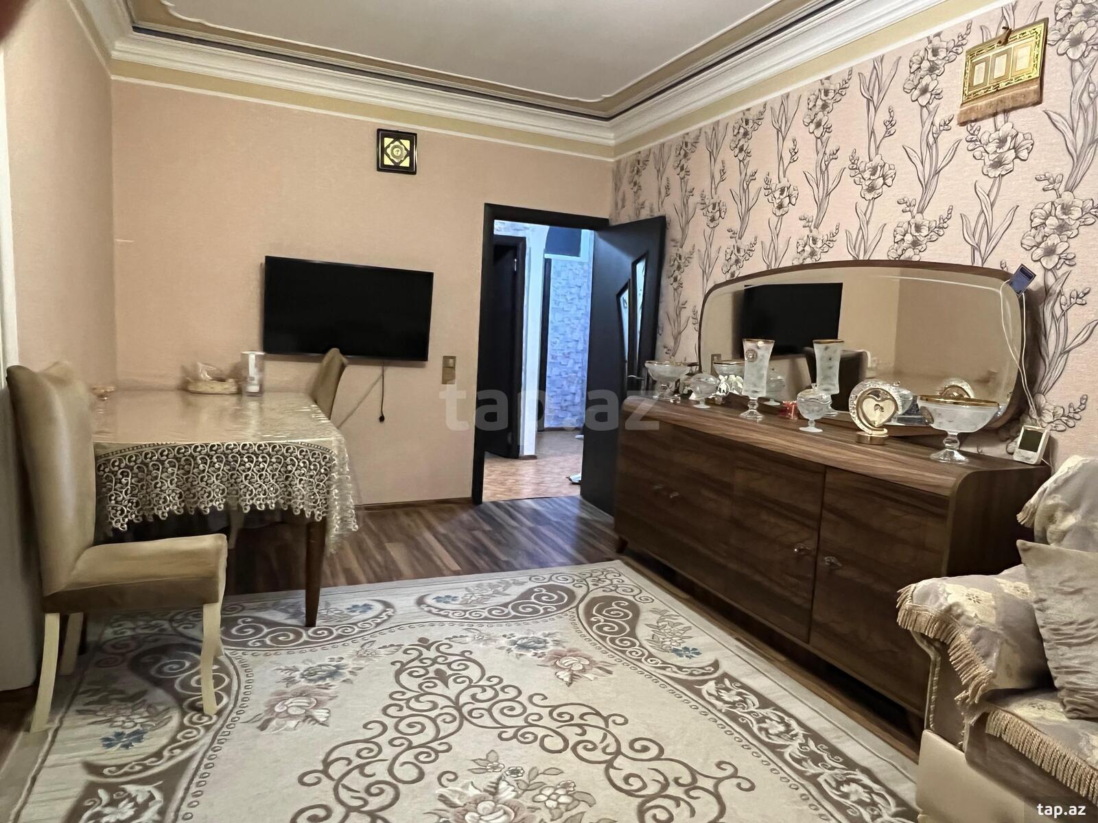 3-otaqlı mənzil, Zaur Şərifov küç., 78 m²