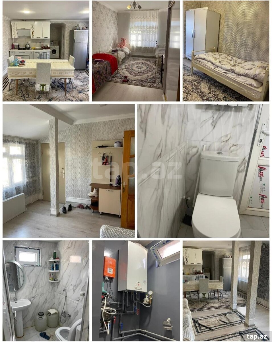 3-otaqlı mənzil kirayə verilir, Gəncə ş., 47 m²