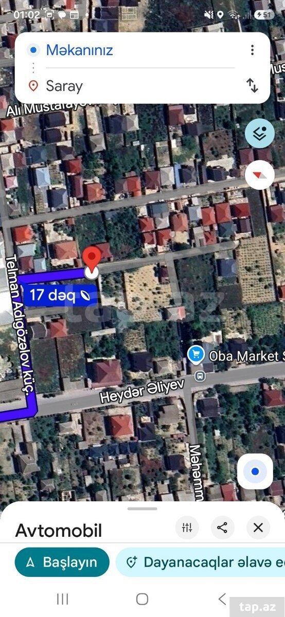 5 otaqlı həyət evi satılır, Sumqayıt