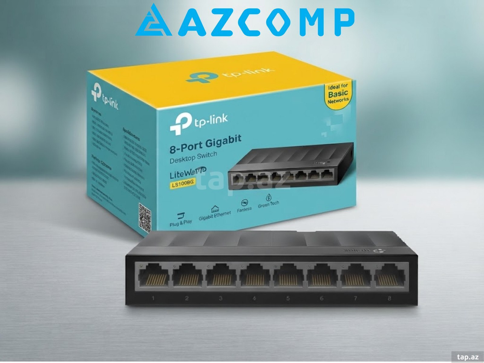 TP-Link LS1008G gigabit sswitch