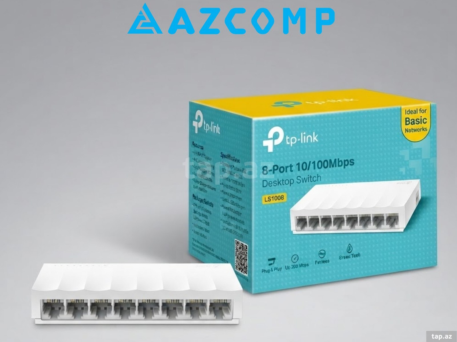 TP-Link LS1008 8 port switch