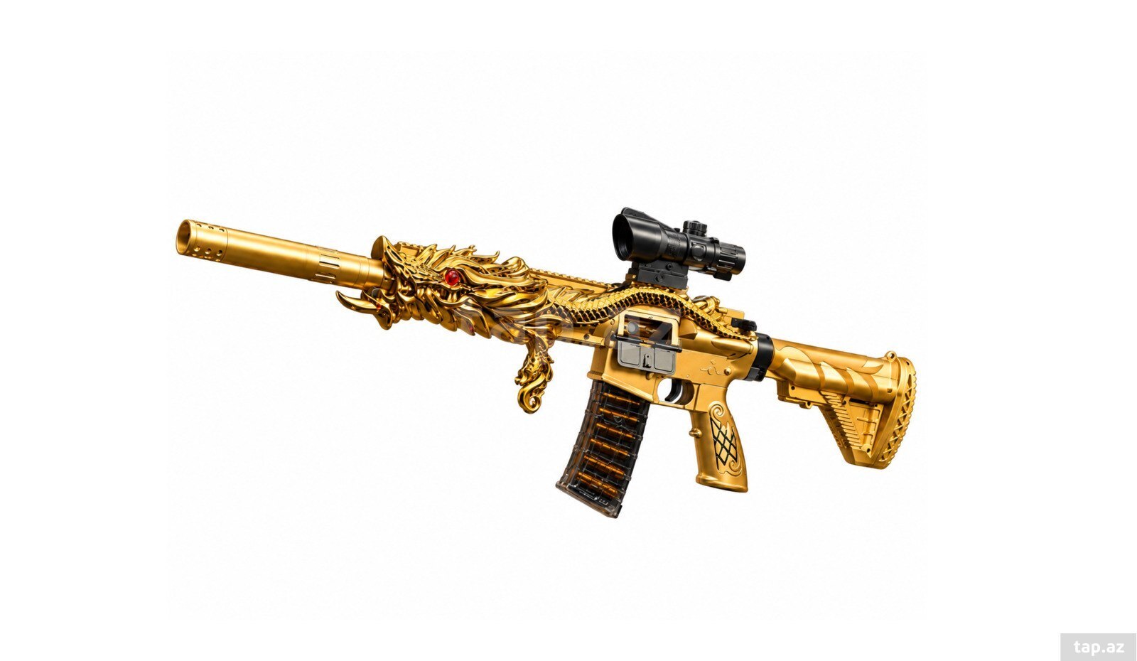 Orbiz Silah M416 binokl, lazer, işıq və tutacaq rənglər — 1