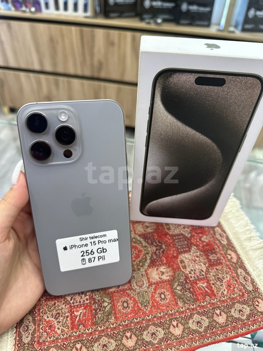 Apple iPhone 15 Pro Max Natural Titanium 256GB/8GB