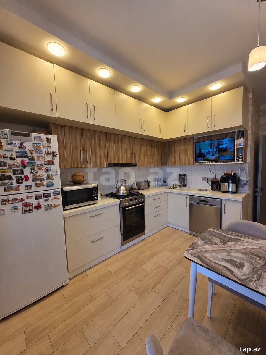 3-otaqlı yeni tikili, Nəsimi r., 145 m²