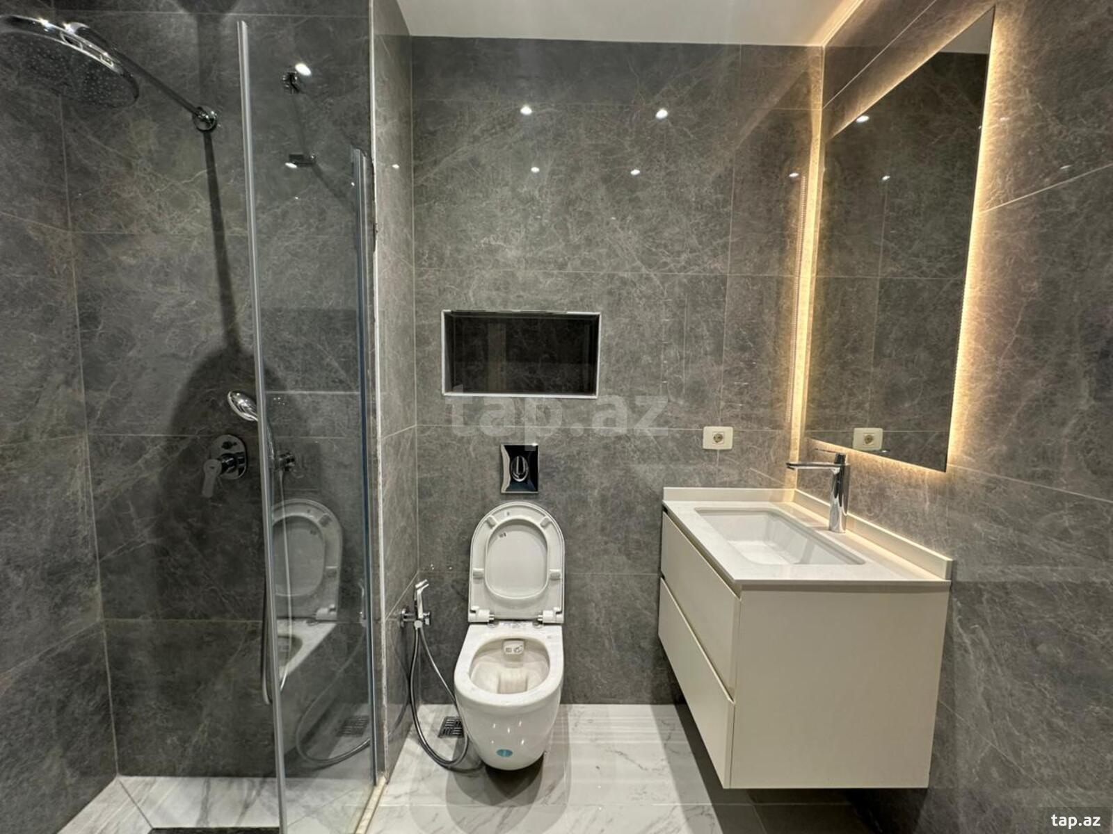 2-otaqlı yeni tikili, N.Nərimanov r., 59 m²