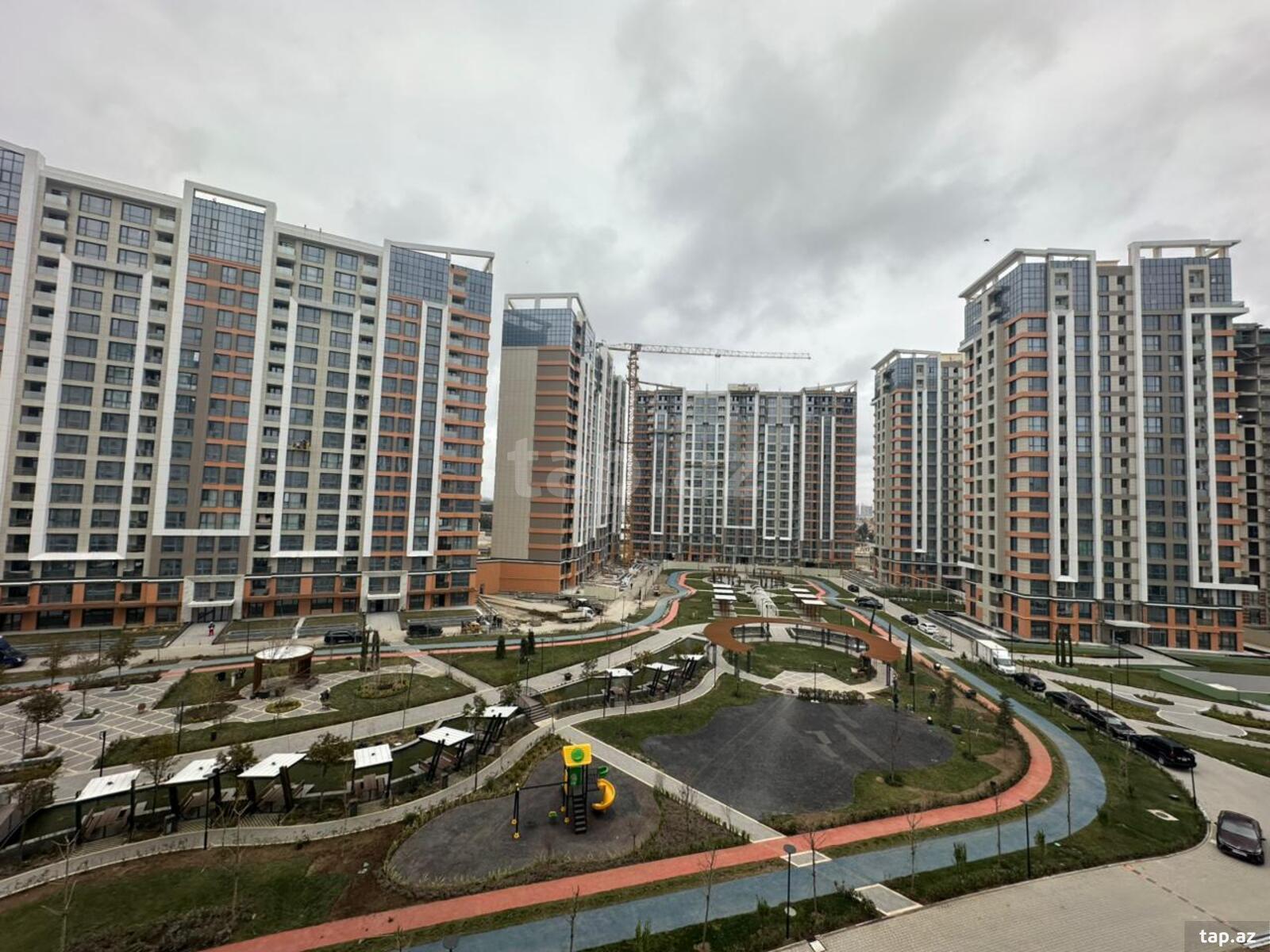 2-otaqlı yeni tikili, N.Nərimanov r., 59 m²