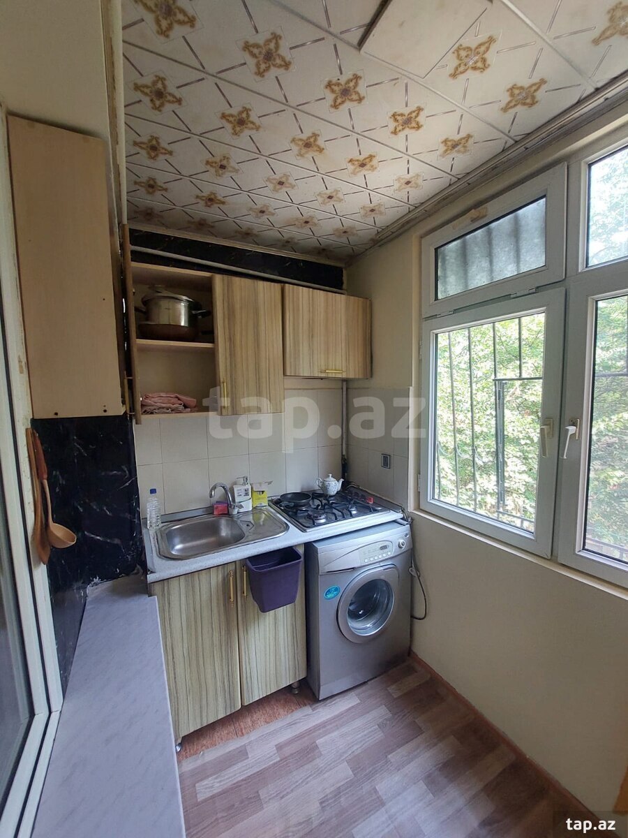 1-otaqlı mənzil kirayə verilir, Nərimanov r., 35 m²