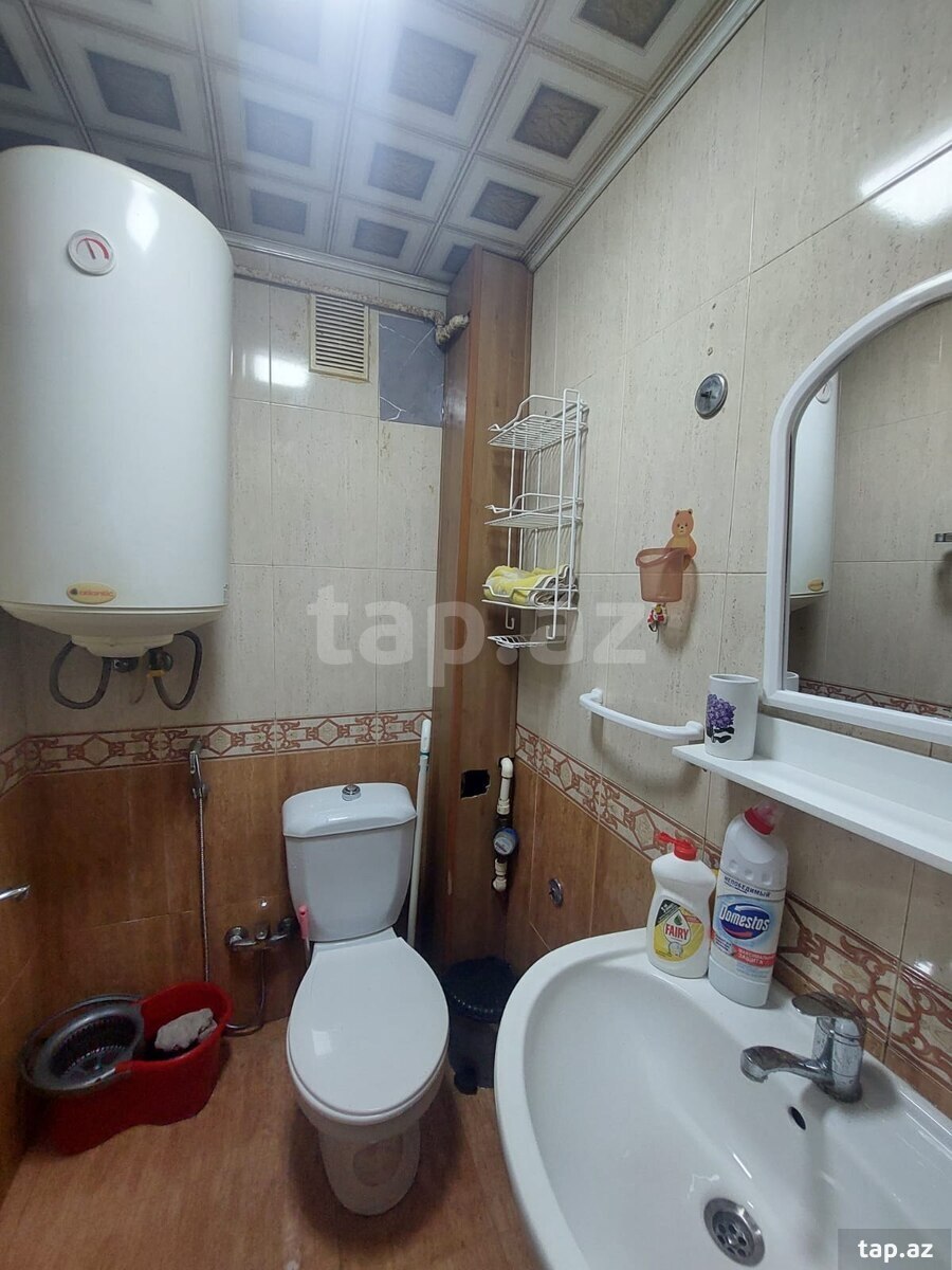 1-otaqlı mənzil kirayə verilir, Nərimanov r., 35 m²