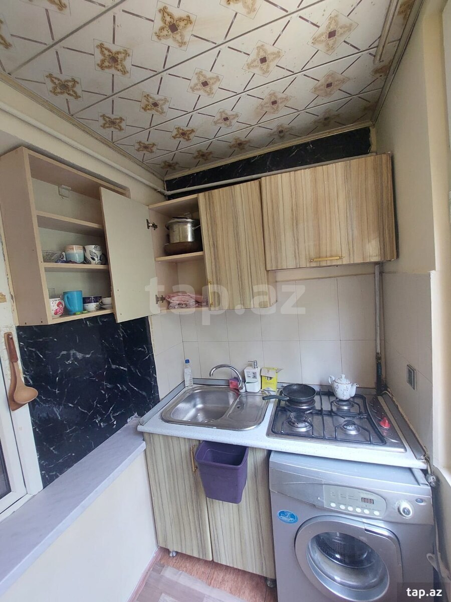 1-otaqlı mənzil kirayə verilir, Nərimanov r., 35 m²