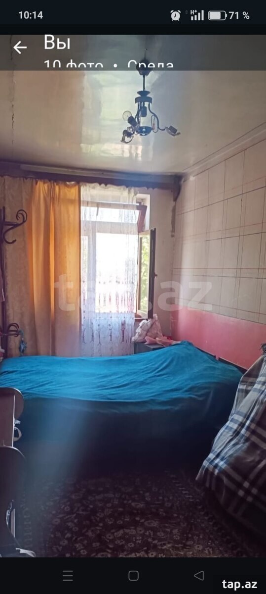 3-otaqlı mənzil kirayə verilir, Gəncə ş., 48 m²