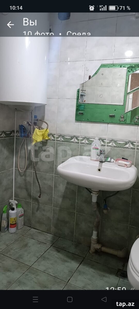3-otaqlı mənzil kirayə verilir, Gəncə ş., 48 m²