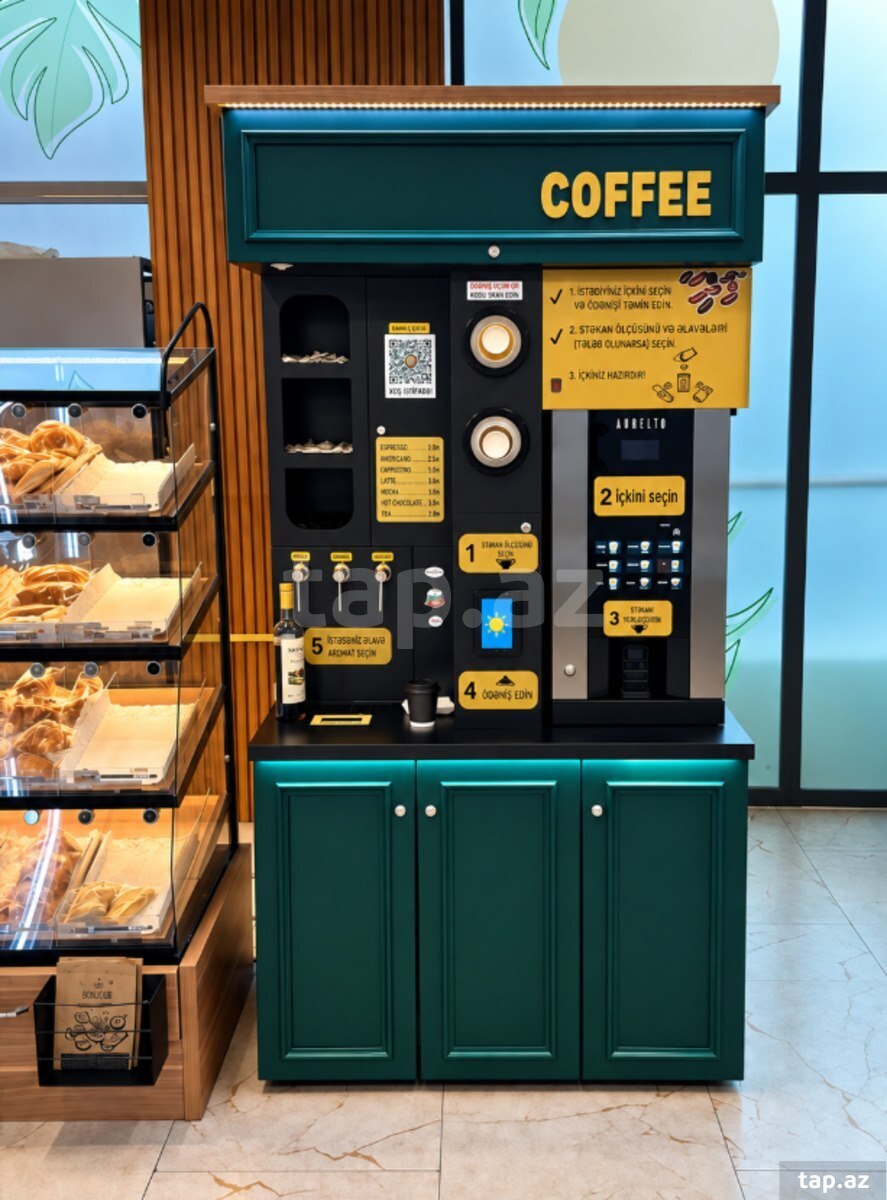 Vending qəhvə aparatı
