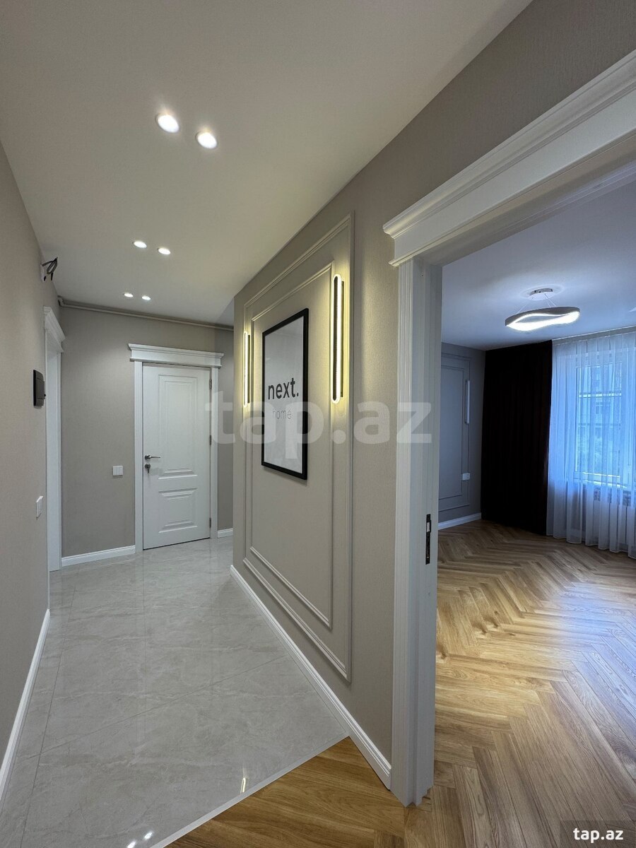 2-otaqlı mənzil, Əbdürrəhim bəy Haqverdiyev küç., 45 m²
