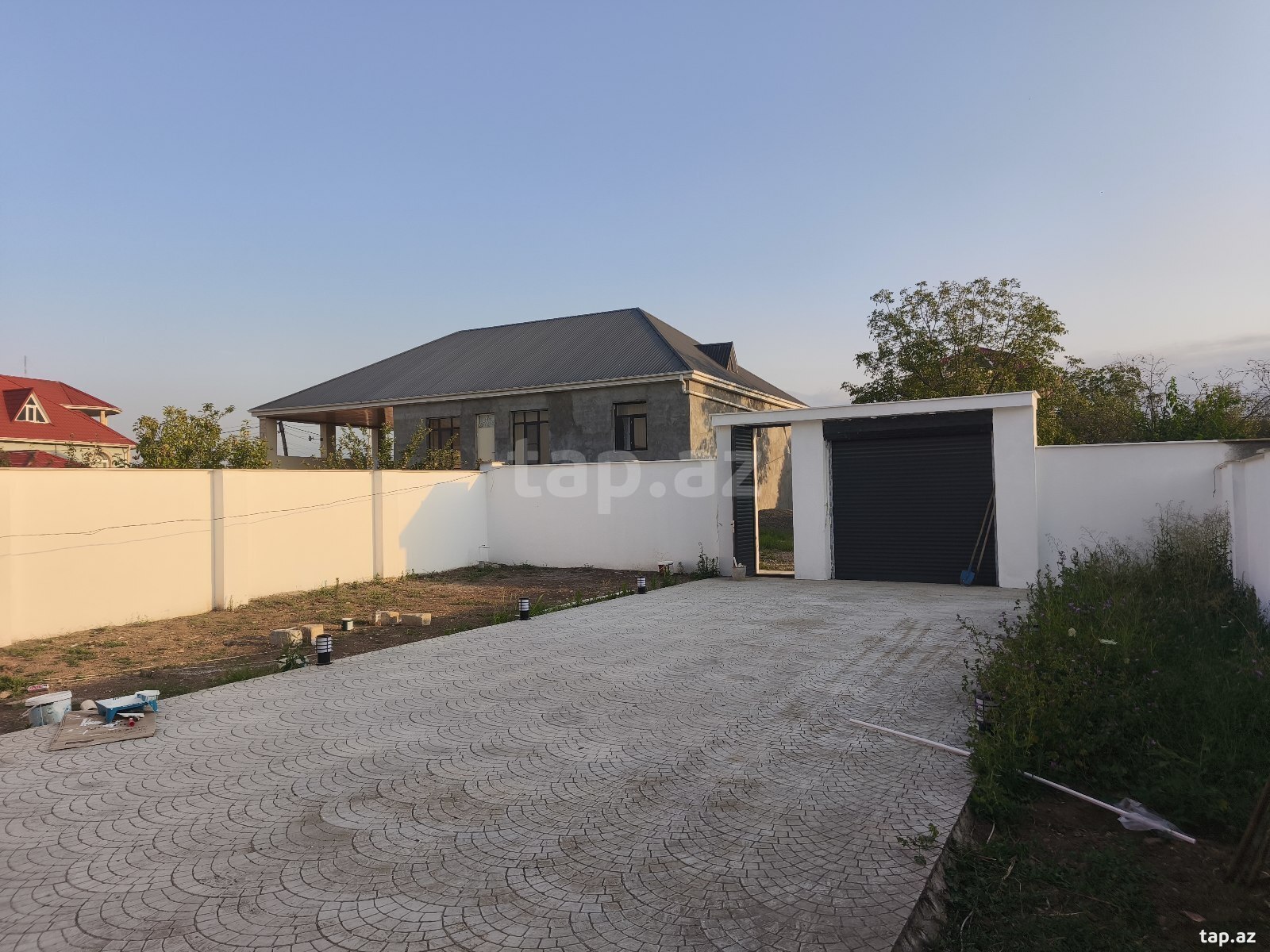 5 otaqlı həyət evi satılır, Gəncə