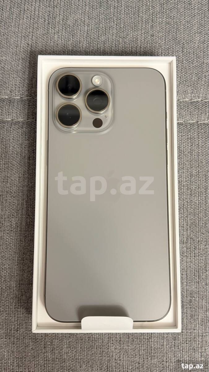 Apple iPhone 15 Pro Max Natural Titanium 256GB/8GB