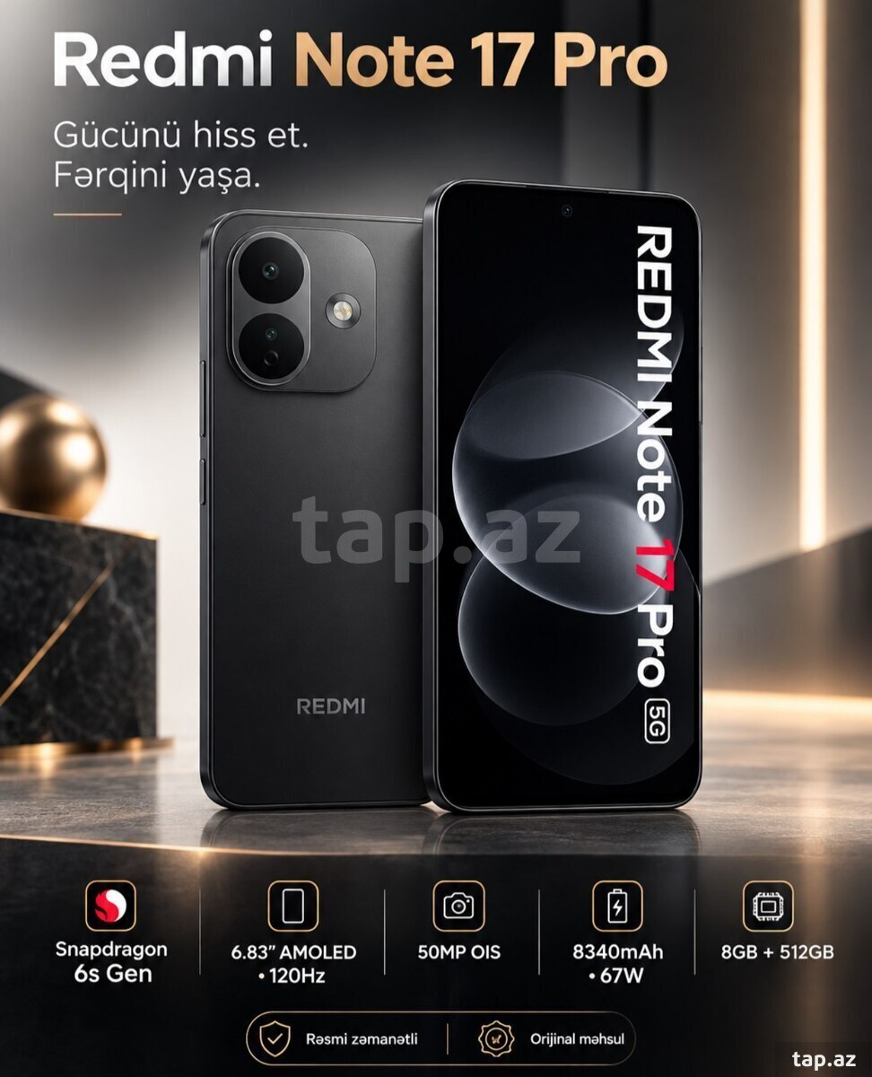 Xiaomi Redmi Note 17 Pro Black 512GB/8GB