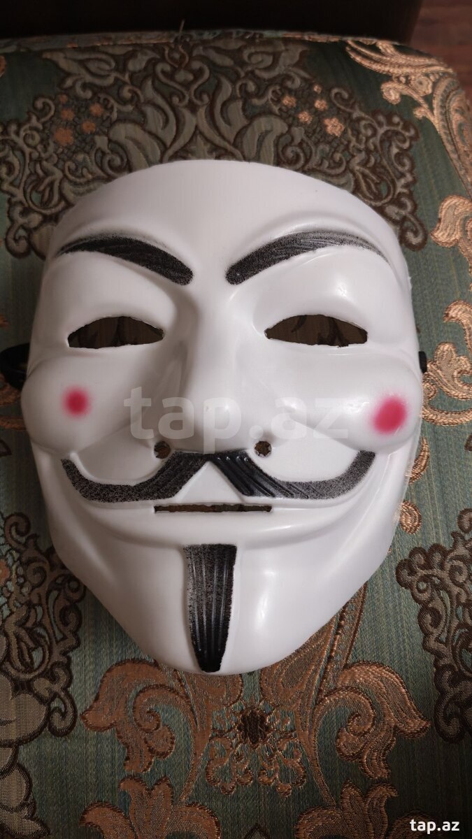 Anonymous & Vendetta maskası