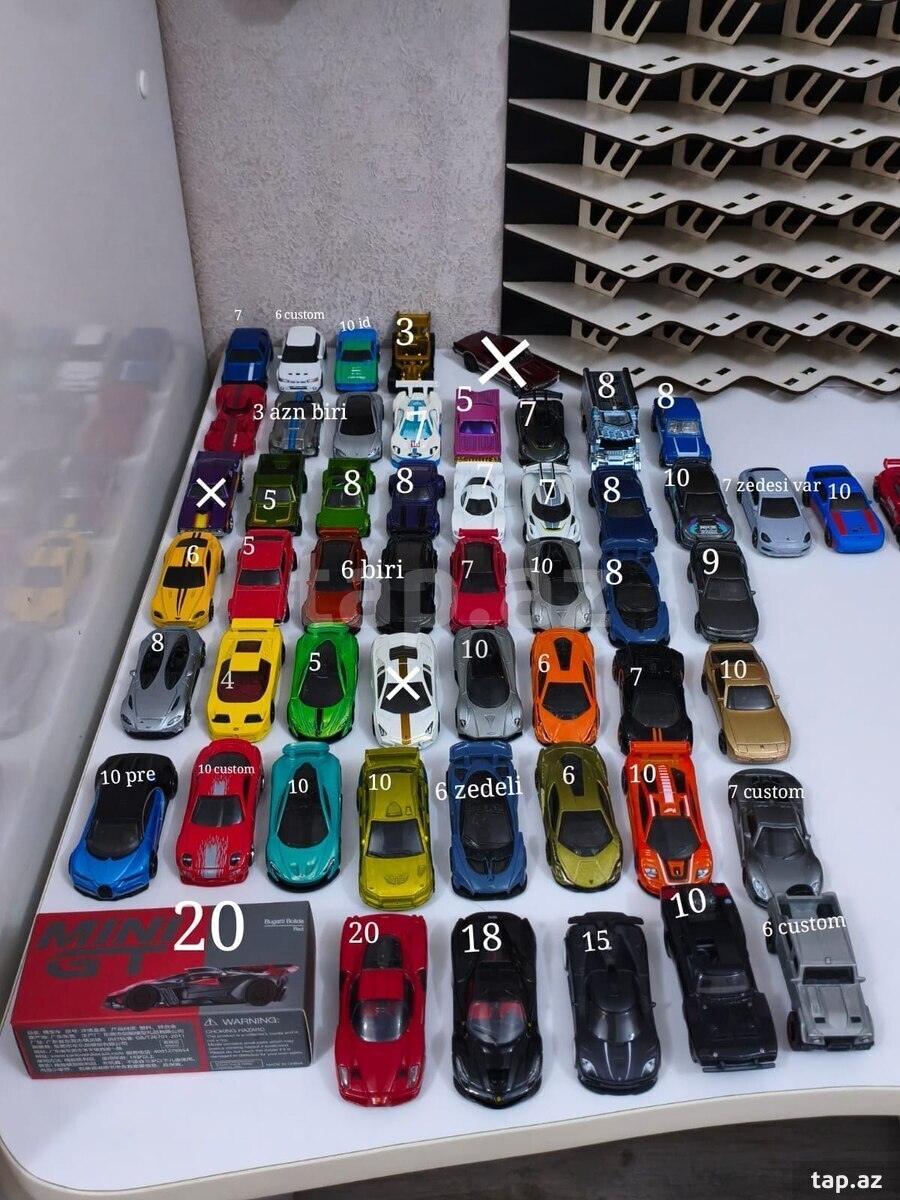 Hot Wheels modelləri