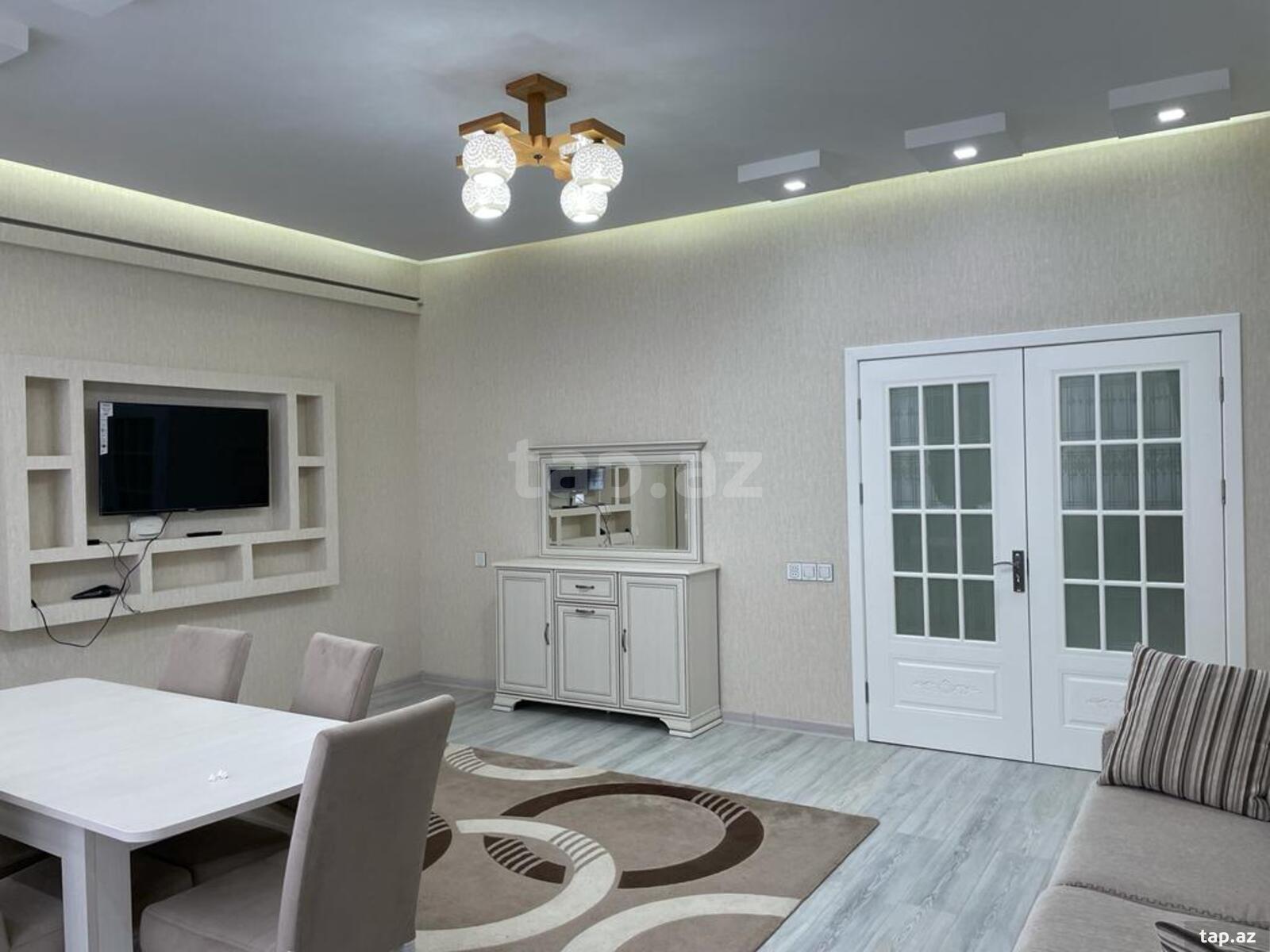 3-otaqlı yeni tikili kirayə verilir, Cavadxan küç., 102 m²