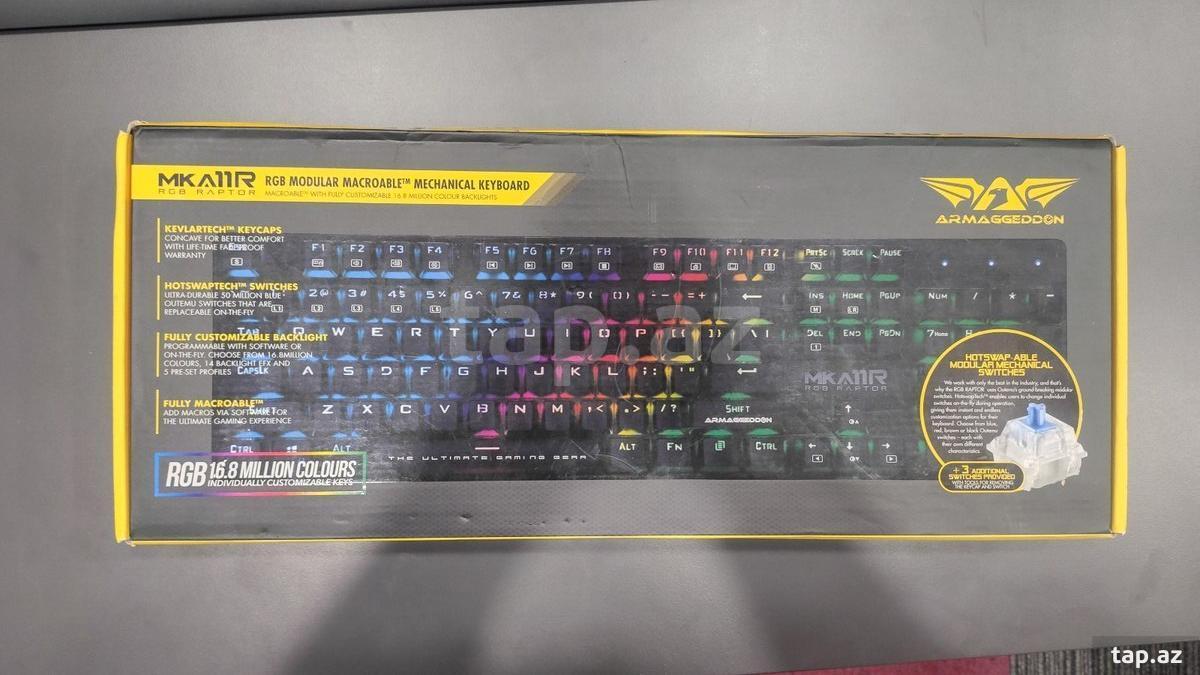 Mexaniki klaviatura Armaggeddon MKA-11R RGB