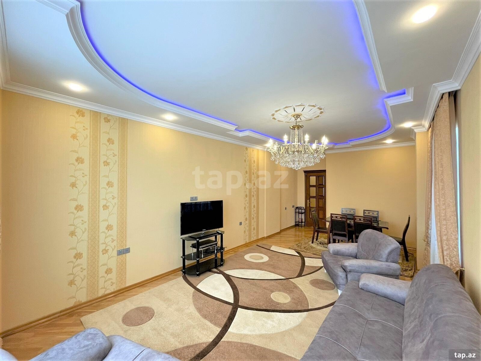 3-otaqlı yeni tikili kirayə verilir, Təbriz küç., 130 m²