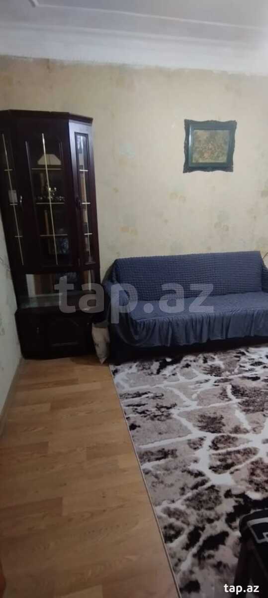 3-otaqlı mənzil kirayə verilir, Gənclik m., 50 m²