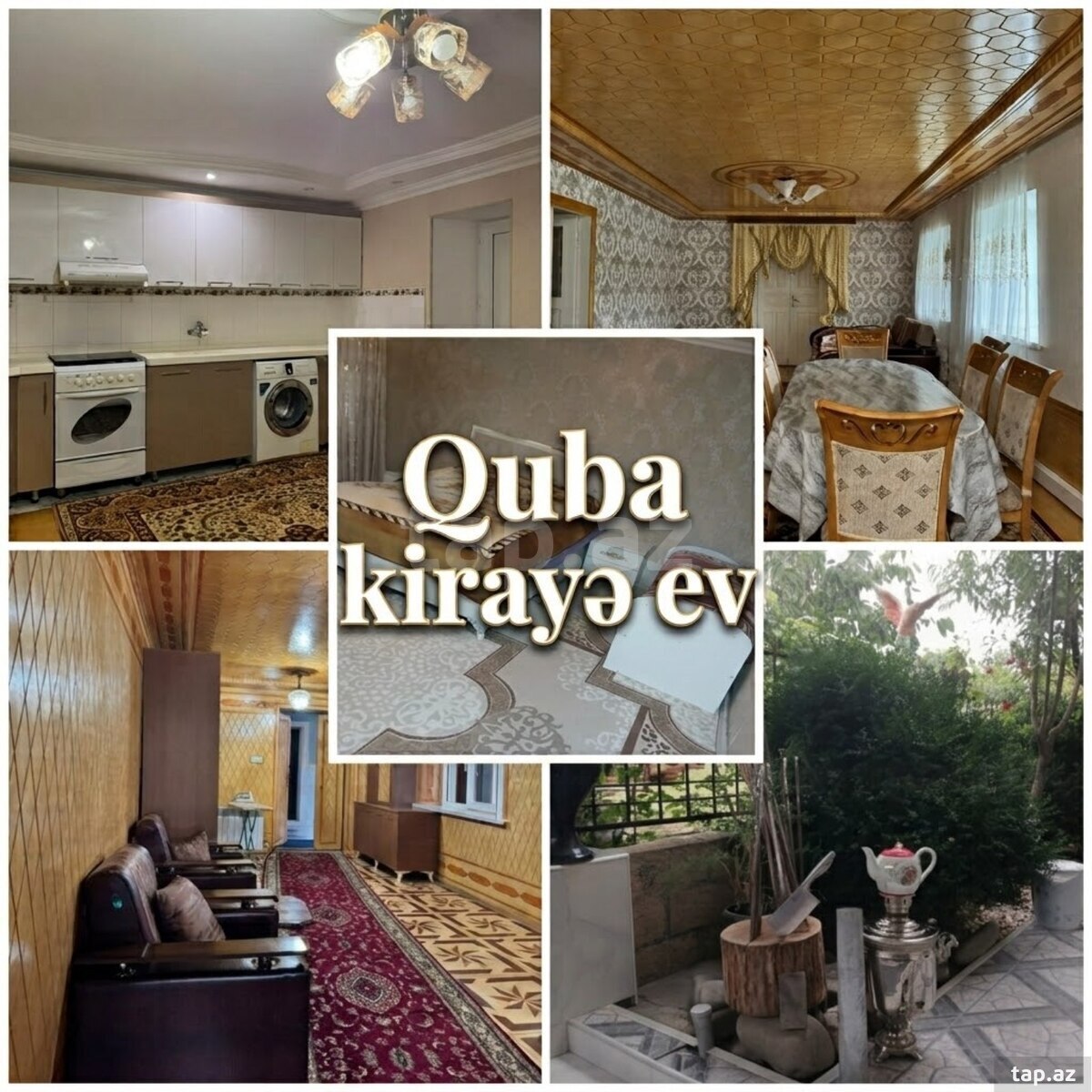 Həyət evi kirayə verilir, Quba r.