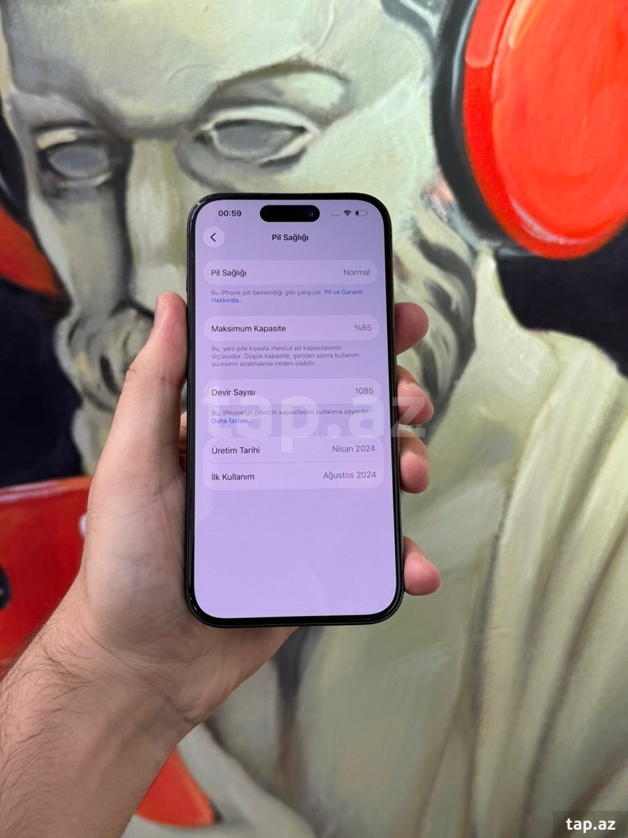 Apple iPhone 15 Pro Black Titanium 128GB/8GB