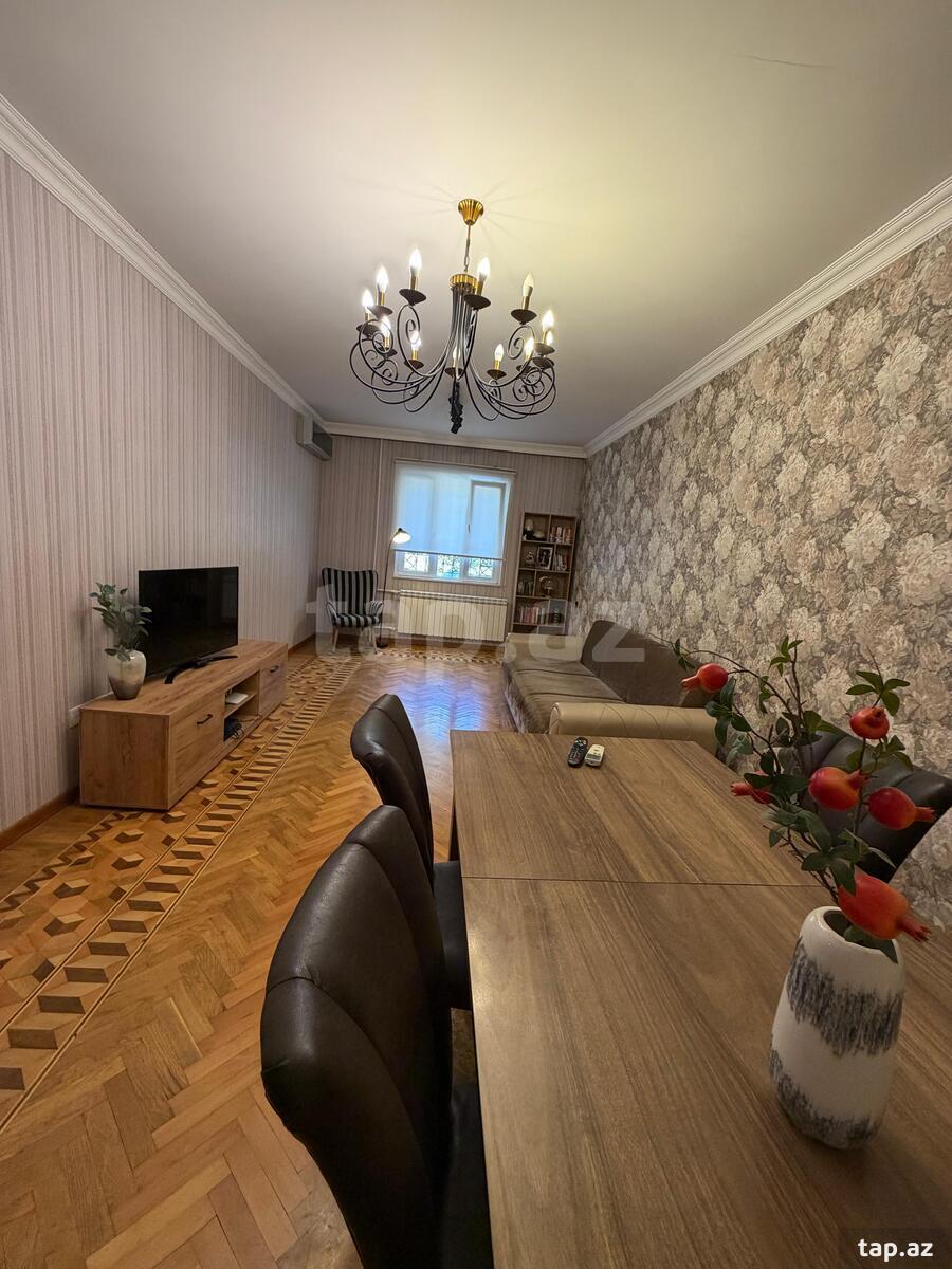 3-otaqlı mənzil, Nəsimi m., 80 m²