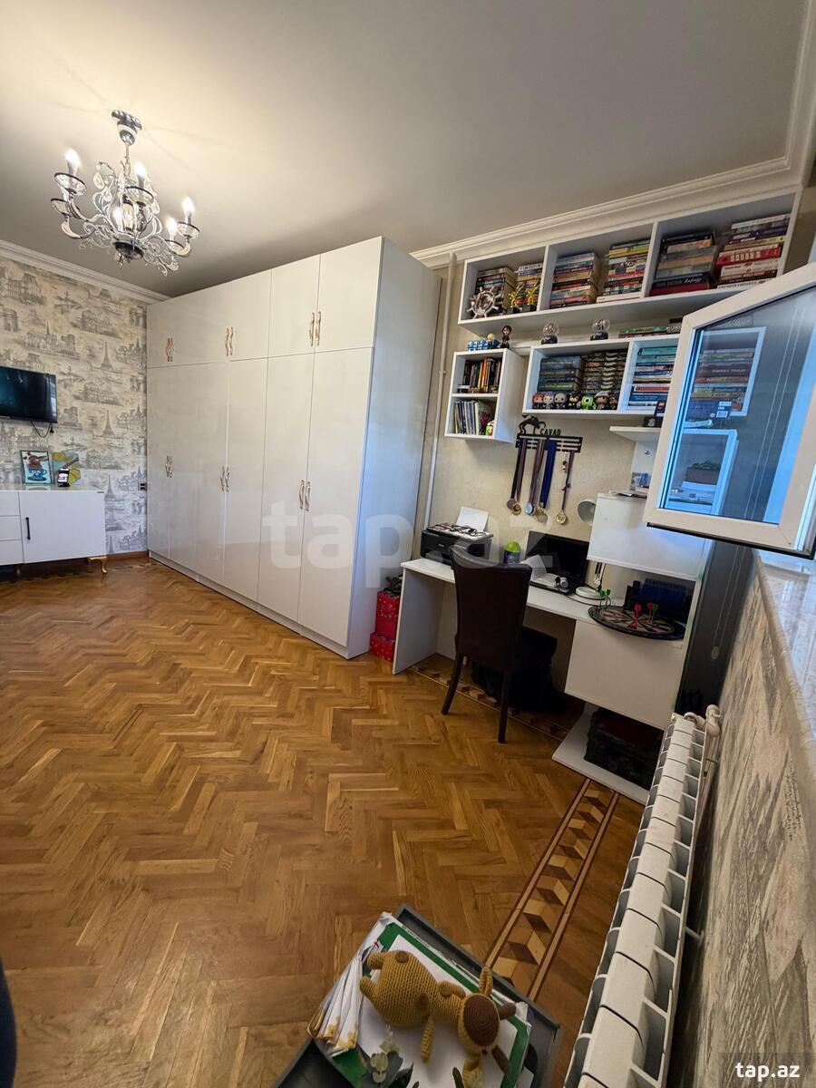 3-otaqlı mənzil, Nəsimi m., 80 m²