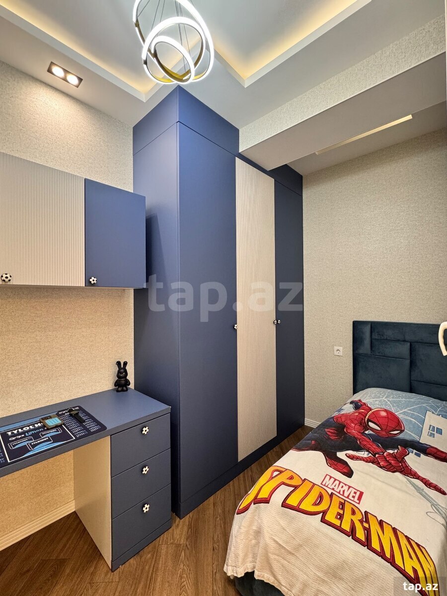 4-otaqlı yeni tikili, Nərimanov r., 125 m²